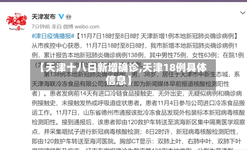 【天津十八日新增确诊,天津18例具体信息】