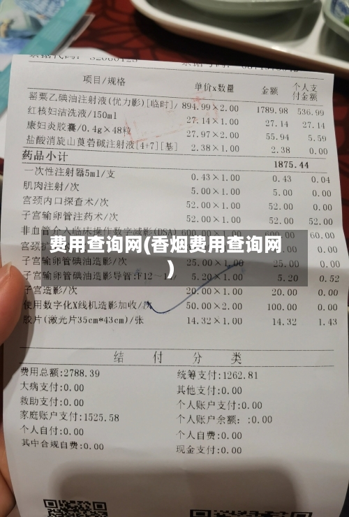 费用查询网(香烟费用查询网)