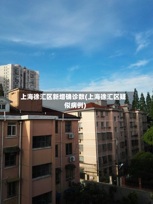上海徐汇区新增确诊数(上海徐汇区疑似病例)