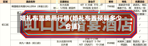 婚礼布置费用行情(婚礼布置预算多少合适)-第3张图片